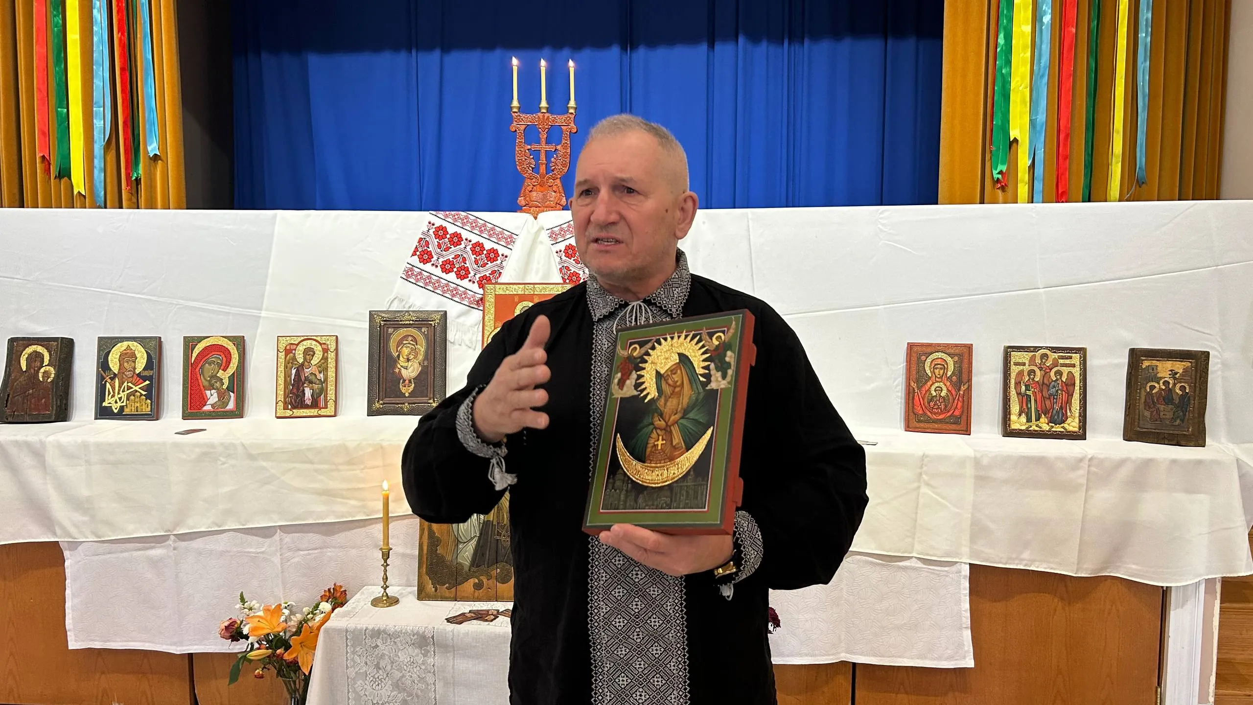 Icon Requires Prayer: Exhibition by Master Volodymyr Sherstiy