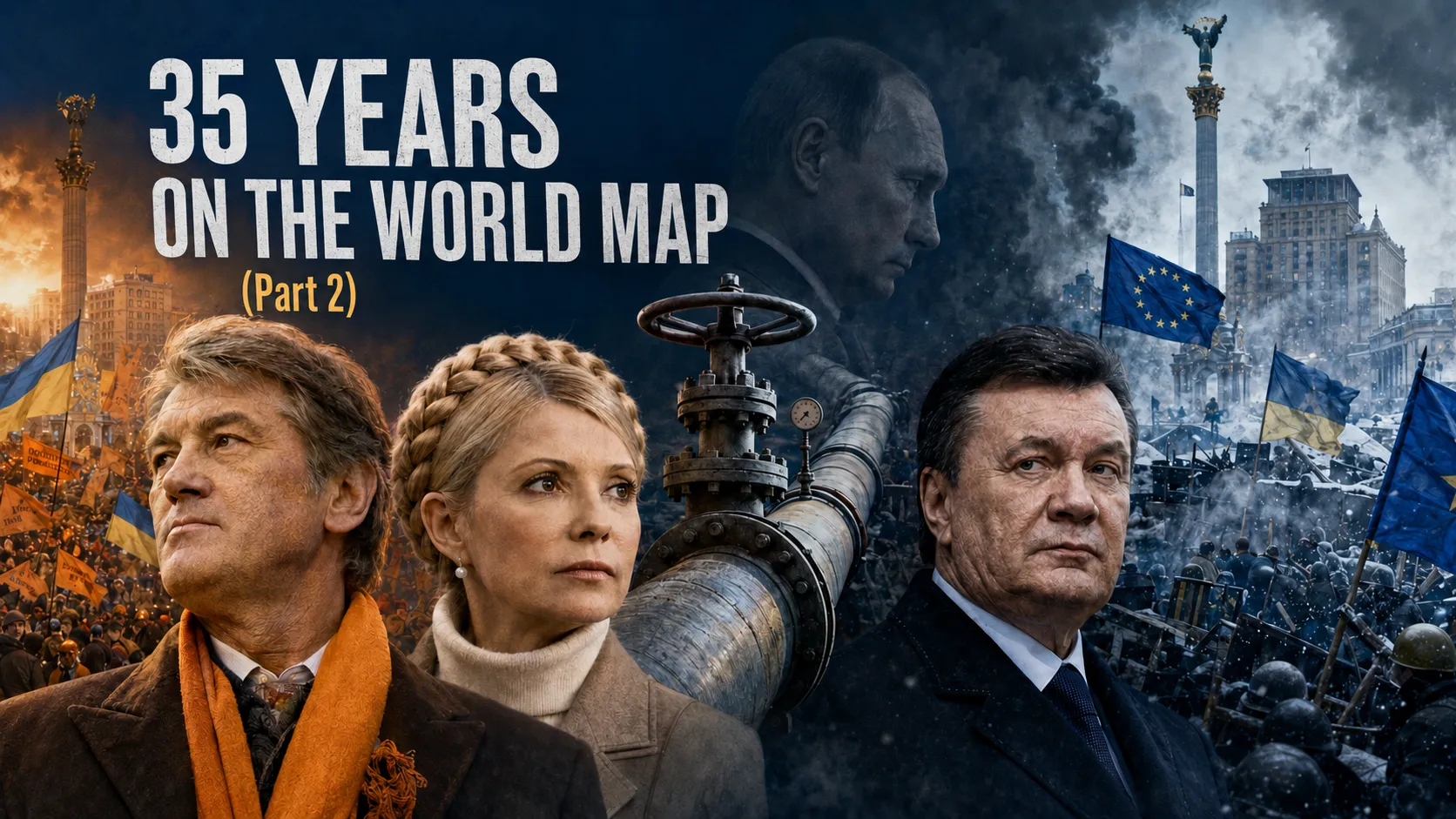 35 years on the world map. The beginning of national-democratic transformations in Ukraine and the gas wars